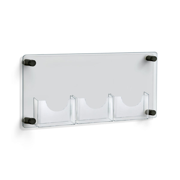 Azar Displays Wall Mount Brochure Holder Wayfair Azar Displays Wall Mount Brochure Holder Wayfair